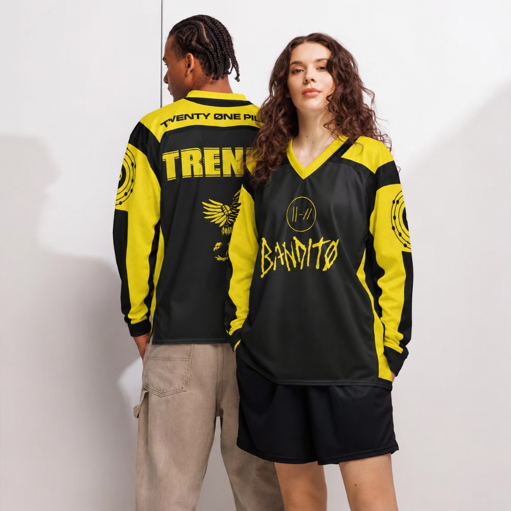 Mens Fashion Summer - トゥエンティ・ワン・パイロッツ バンディート・トレンチ ロックバンド スポーツ ユニセックス Tシャツ
