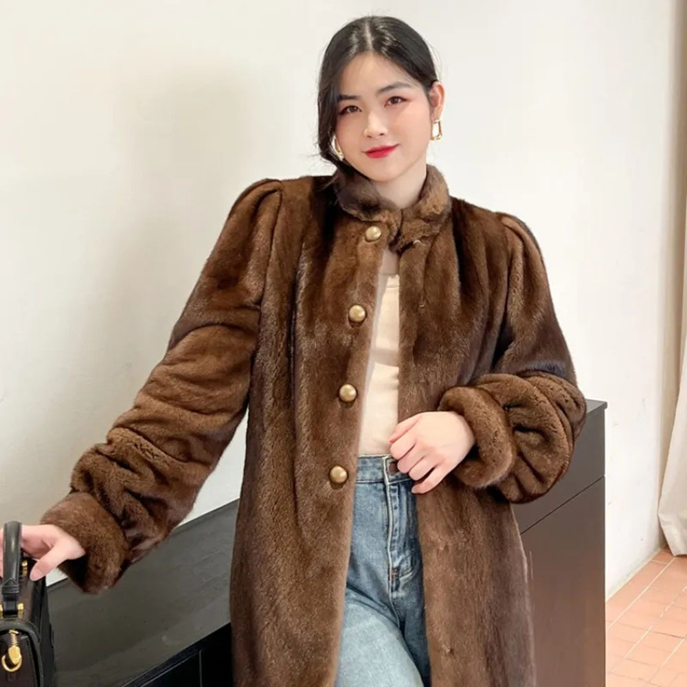 Men'S Fashion X - 女性のフェイクミンクファーコート,厚いアウターウェア,暖かいトップス,潮のジャケット,女性のファッション,高品質,秋冬,2022