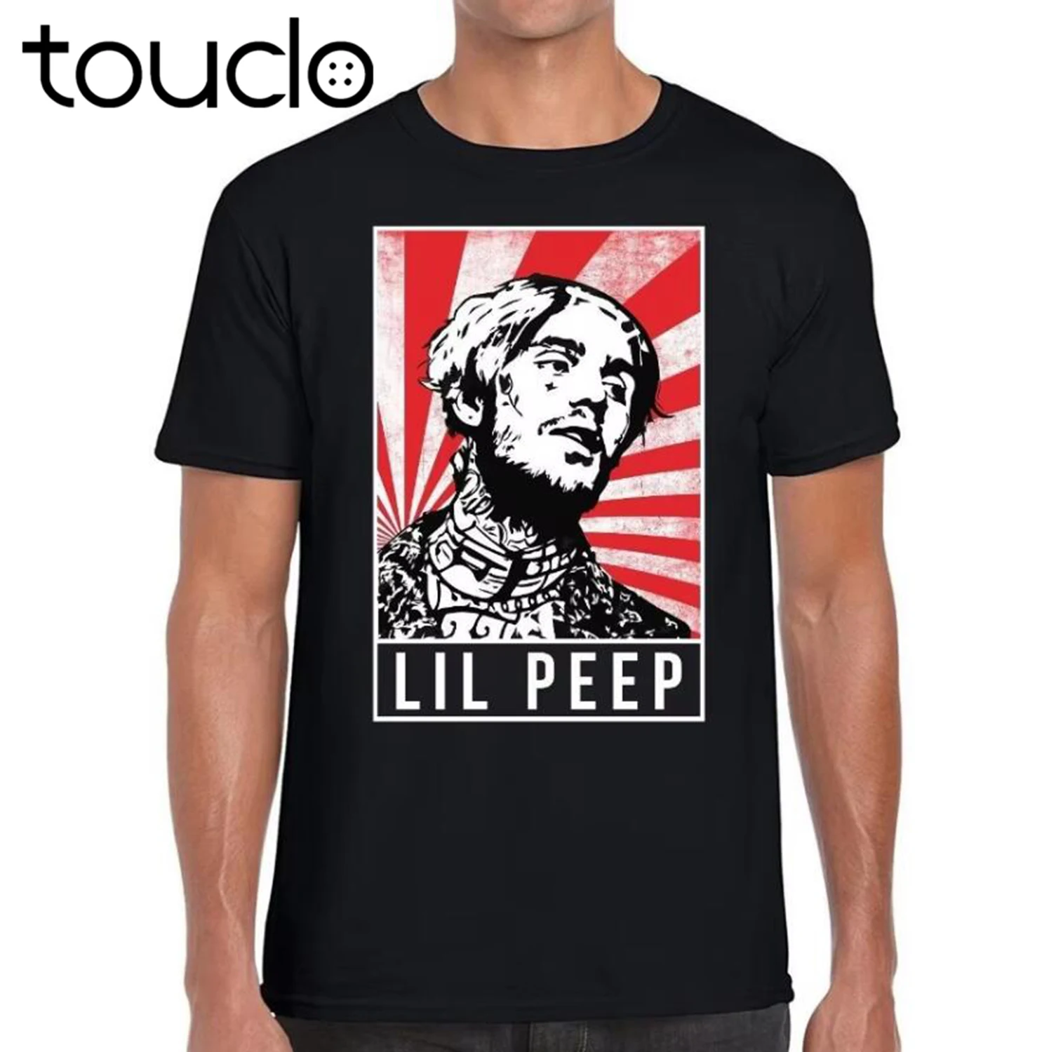 リル・ピープ・ラッパートリビュートポスターブラックTシャツT - Poster Men Fashion のレビューと価格