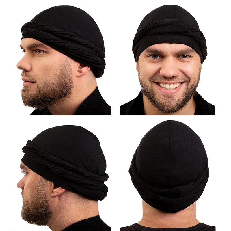 男性と女性のための伸縮性のあるツイストヘッド,伸縮性のあるサ - Men'S Fashion With Hat のレビューと価格