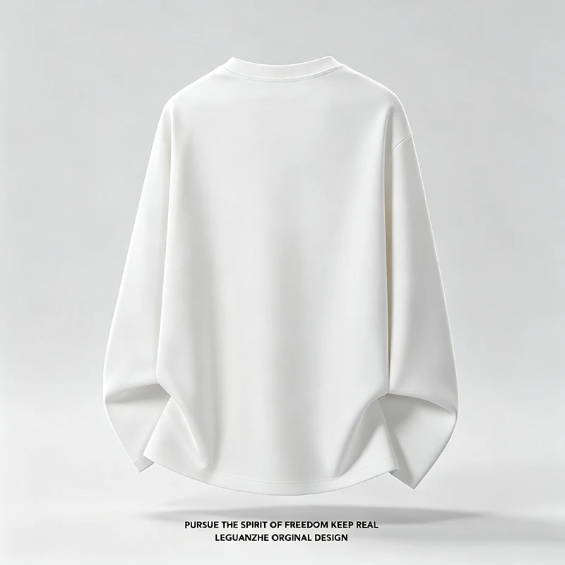 メンズ クルーネック ラグラン袖 長袖Tシャツ ゆったりとし - Men'S Fashion T Shirts のレビューと価格