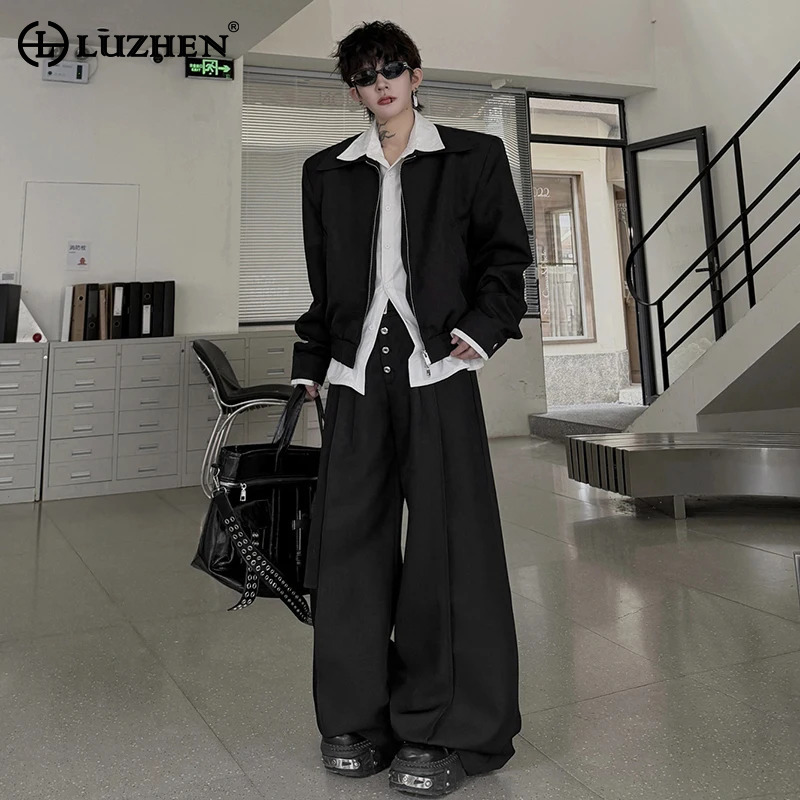 LUZHEN 2026年秋の新作、二重構造のシャツ、フェイク - Mens Fashion Clothes のレビューと価格