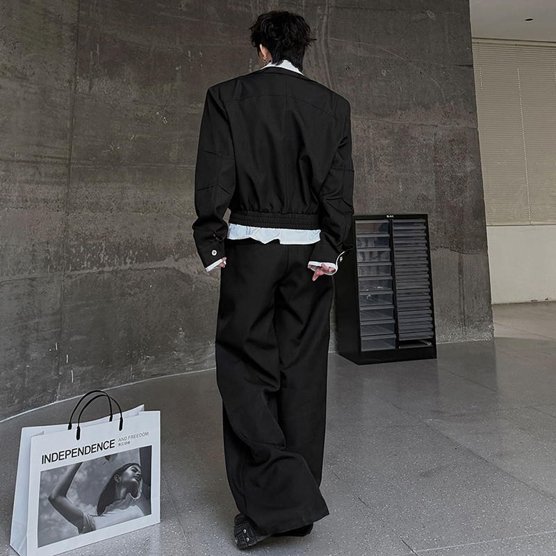 LUZHEN 2026年秋の新作、二重構造のシャツ、フェイク - Mens Fashion Clothes のレビューと価格
