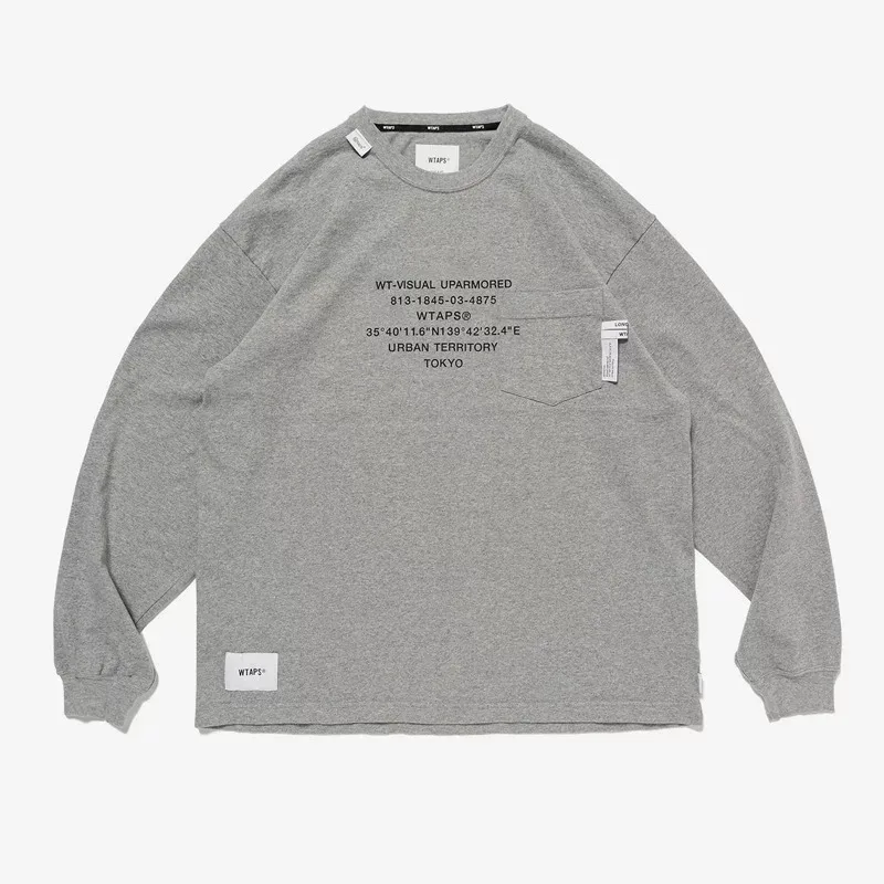 WTAPS ヘビーウェイトコットン製 長袖Tシャツ メンズ  - Mens Fashion Summer のレビューと価格
