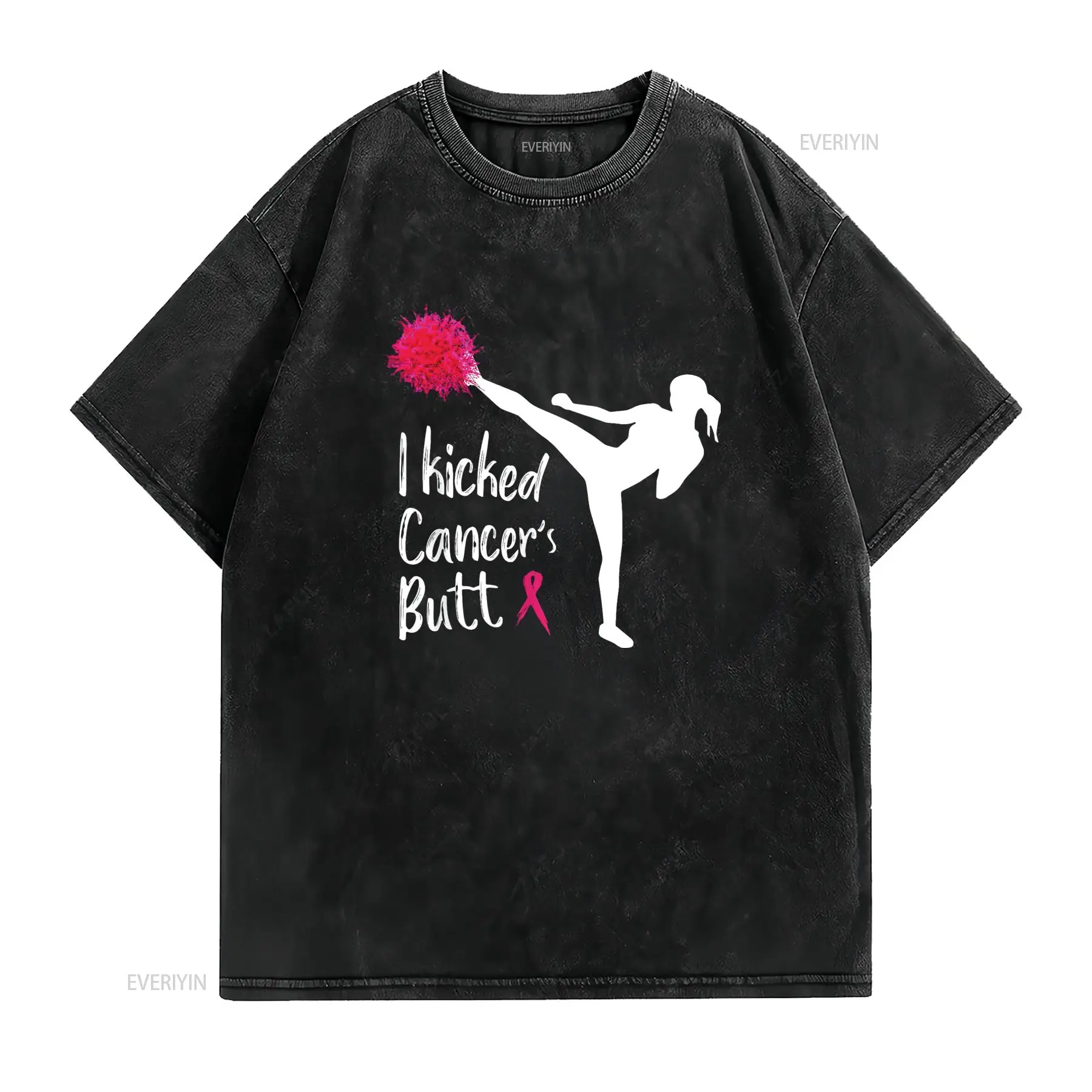 私はがんの尻を蹴った 面白い女性用Tシャツ ブラック X ラ - Men'S Fashion X のレビューと価格