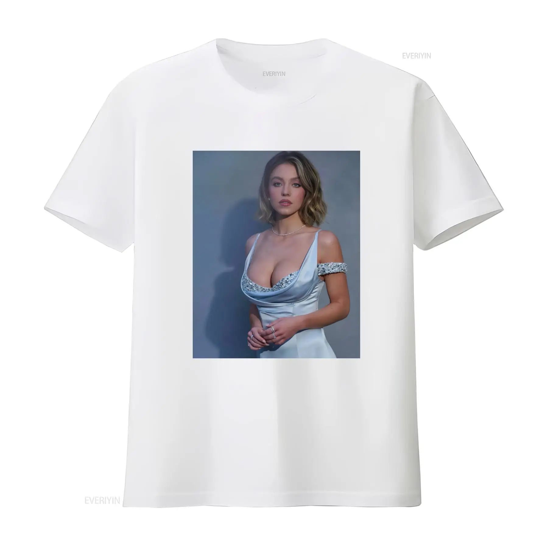 シドニー・スウィーニー風Tシャツ ファッションセレブプリント - Men'S Fashion Sydney のレビューと価格